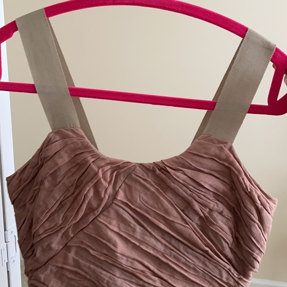 J Crew Ruched Ribbon Strap Dress - Picture 3 of 5